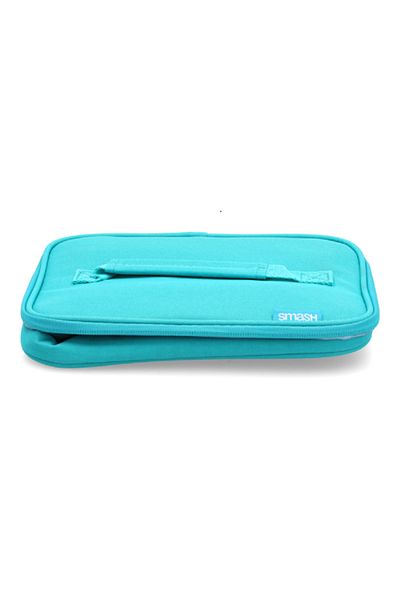 Smash Zipper Closure Collapsible Antibacterial Fold-Up Lunch Bag Green