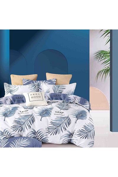 CHIRASO CHIRASO FINET 4-Piece Bedding Set, 1 Person, Fitted Sheet 155x230 cm, Cheerful and Colorful Print