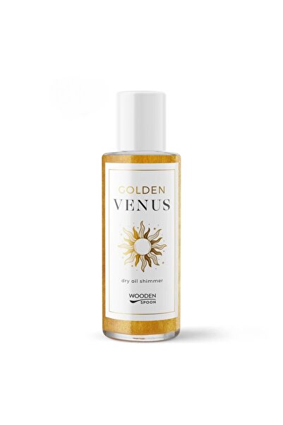 OEM Golden Venus Λαμπερό Ξηρό Λάδι, 100ml, Ξύλινο Κουτάλι