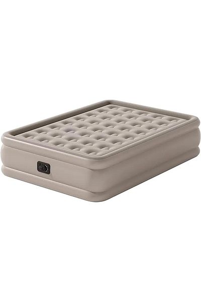 JUMBBLE Double Size Inflatable Air Bed Mattress with Built-In Pump - Foldable & Light Weight