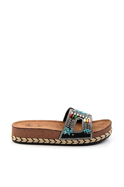 Bambi Black Women's Slippers K04784000687