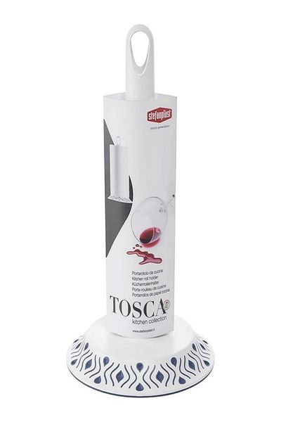 Stefanplast Practical Design Wide Base BPA-Free Kitchen Roll Holder
