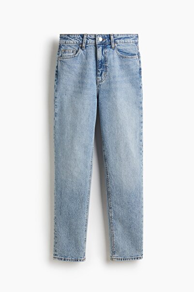 H&M Mom Slim Fit High Waist Ankle Jeans