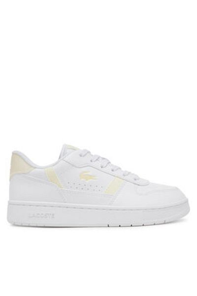 Lacoste Girls Sneakers white LACOSTE-749SUJ0004 2H8 WHT/LT YLW