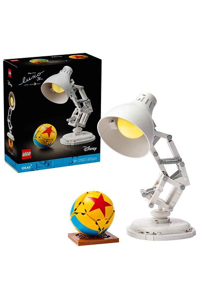 LEGO Ideas Disney Pixar Luxo Jr. 21357 - Collectible Display Model Building Se for Adults