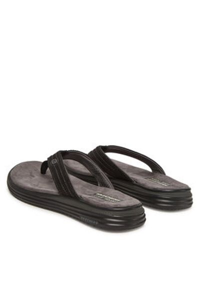 SKECHERS Men's Flip-Flops Black SKECHERS-204577 BLK
