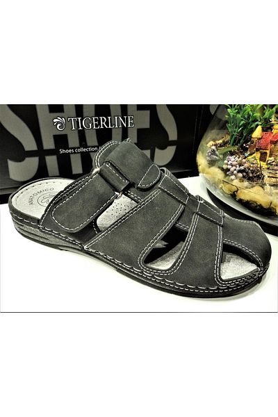 Tigerline Men's Comfortable Slippers Large Size