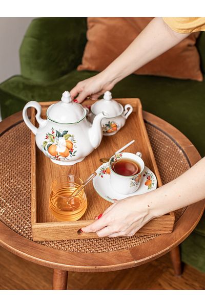 Esci Design Wooden Tray - 30X40 XXL Tray - Hotel Presentation - Breakfast Presentation Tray - Premium Tray