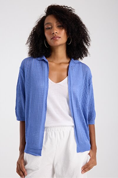 Su Moda Γυναικεία πλεκτά ζακέτα με απαλή υφή, μοντέρνο σχέδιο Mercerized