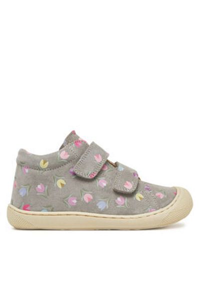 Naturino Teniși gri pentru fete NATURINO-2012904 HQ COCOON VL SUEDE MULTI S