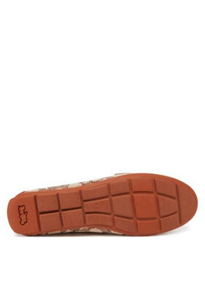 Coach Women's Loafers brown COACH-CAS68 URC COCOA/BURNISHED AMBER