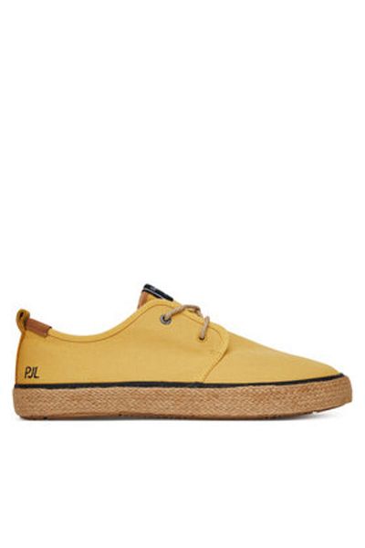 Pepe Jeans Espadrile galbene pentru bărbați PEPE JEANS-PMS10332 097OCHRE YELLOW