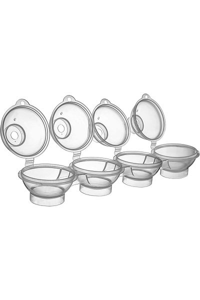 RAMDET 4-Piece Sphere Ice Cream Juice Making Mold Water Leakage Ball Ice Mold