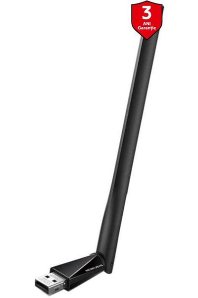 Mercusys Adaptor wireless Mercusys MU6H, Dual-Band (Negru)