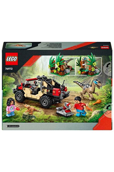 LEGO لعبة جوراسيك وورلد رابتور هروب البرية 76972 - لعبة إبداعية للأطفال من سن 6 سنوات فما فوق