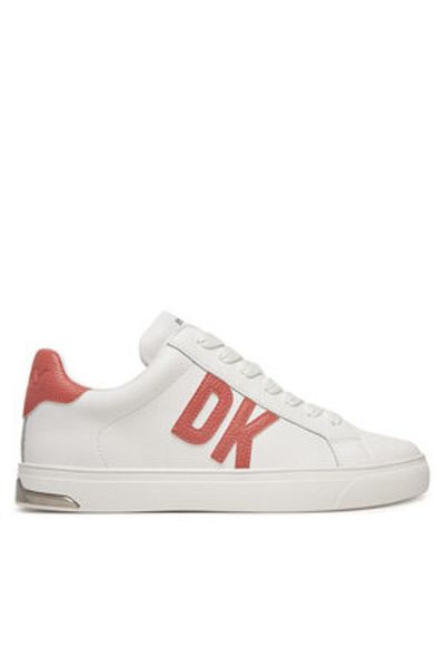 Dkny Teniși de damă albi DKNY-K1300916 WEI WHT/PEACH