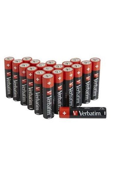 Verbatim Verbatim 49877 Alkaline Batteries, AA, 20 pcs