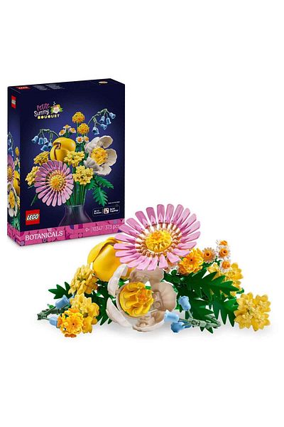 LEGO Botanicals Small Yellow Bouquet 10347 - Creative Decorative Flower Buk for Ages 9 and up