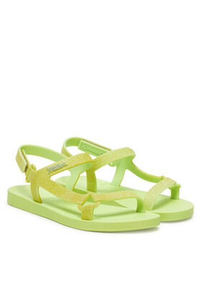 Melissa Sandale pentru fete albe MELISSA-M 36099 BG368 VERDE/VERDE CU SLĂBITOR