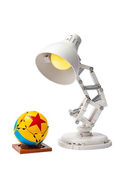 LEGO Ideas Disney Pixar Luxo Jr. 21357 - Collectible Display Model Building Se for Adults