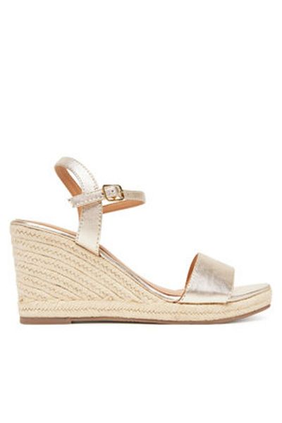 Gioseppo Espadrile aurii pentru femei GIOSEPPO-71700-P PLATINO