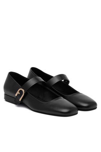 FURLA Ghete de damă negre FURLA-YJ70HIC X30000 AL O6000 NERO