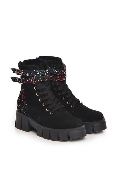 Vanilla Days Alma boots with multicolor details