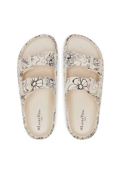 LAURA VITA Flip-flops de damă multicolor LAURA VITA-NUON 17 BEJ