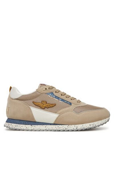 Aeronautica Militare Pantofi bărbați bej AERONAUTICA MILITARE-251SC288CT3545 57600 MOUTON BEIGE