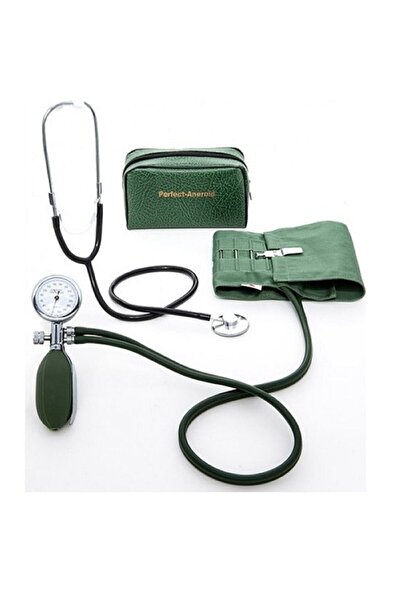 marmasaglik Perfect Aneroid Tipi Mekanik Tansiyon Aleti - Yeşil Kancalı Tansi...
