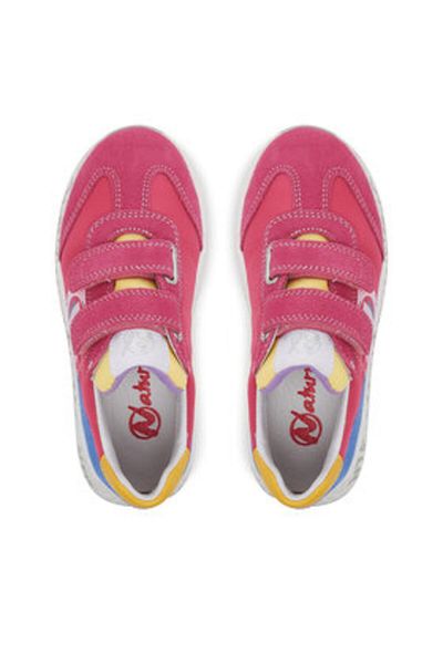 Naturino Girl Sneakers pink NATURINO-2018225 05 JESKO 2 VL SUEDE BRIGHT FUCHSI S