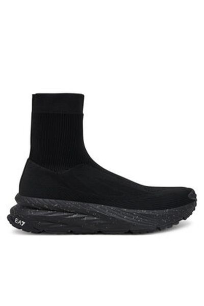 EA7 Emporio Armani Teniși bărbați negri EA7 EMPORIO ARMANI-X8Z057 XK430 E593 NEGRU+GUNMETAL