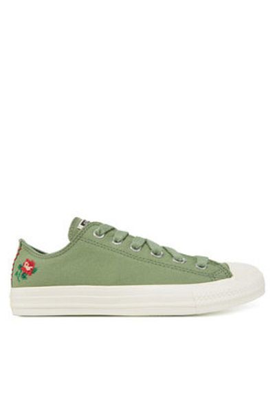 converse Women's Sneakers green CONVERSE-A13658C FOOTHILL GREEN/VINTAGE WHITE