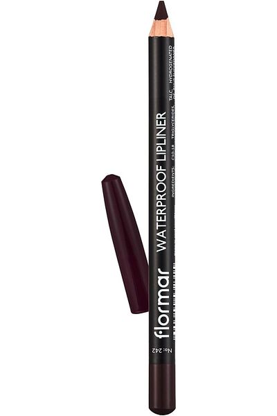 Flormar Waterproof Lip Liner - 242 Deep Bordeaux, Matte