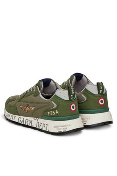 Aeronautica Militare Men's Sneakers green AERONAUTICA MILITARE-251SC276CT3332 39338 AGAVE GREEN