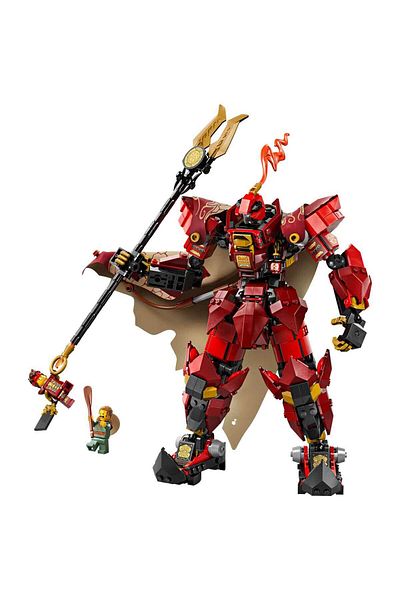 LEGO Ninjago Fire Knight Robot 71846 - Kai and Fisherman Mi for Children 14 Years and Above