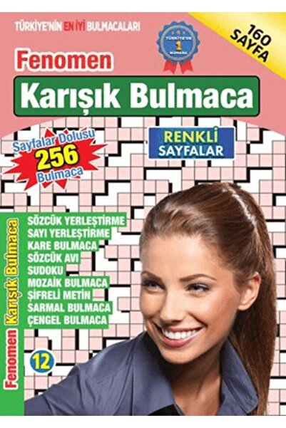 Timaş Yayınları Fenomen Karışık Bulmaca 12