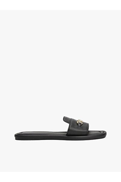Tommy Hilfiger Women's Leather Horsebit Mule Sandals