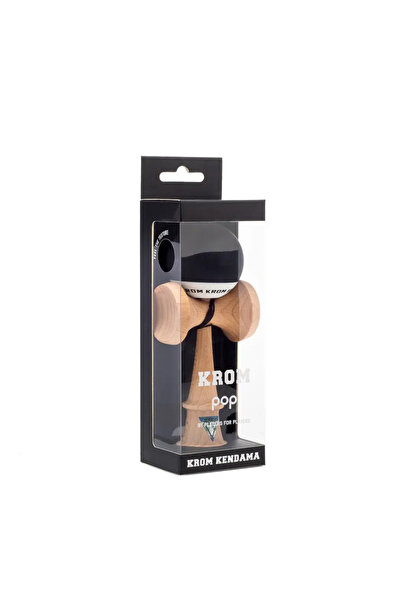 KROM Kendama Krom Pop Rubber Black