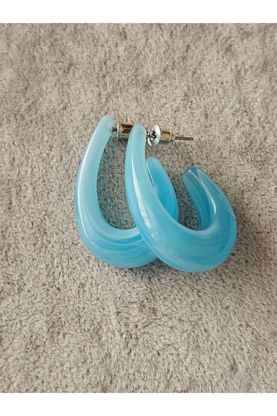 SiestaAccessories Blue Color Acrylic Earrings