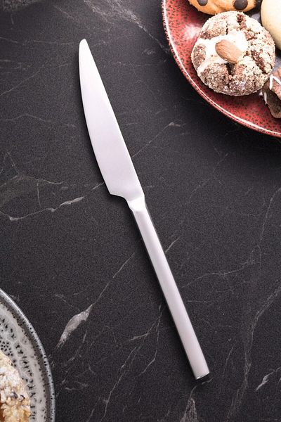 Çelik Express 6 Pieces Luxury Dinner Knife 304 Stainless Steel Stick Model Dinner Knife