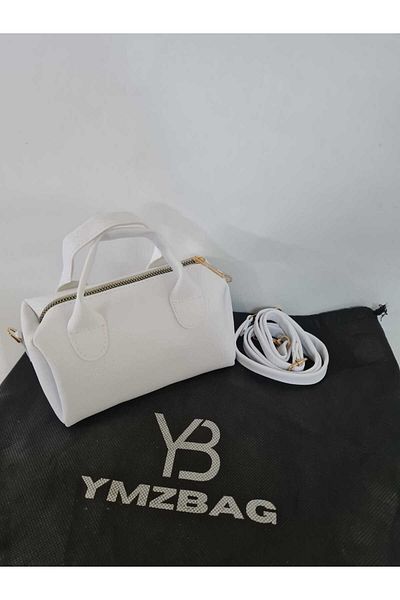 YMZBAG Shamrock White Mini Handbag