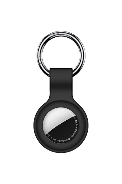 Sneezy Силиконов защитен ключодържател, съвместим с Apple AirTag, със затворе...