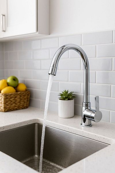RUDİ ARMATÜR Triple Advantageous Faucet Set (Sink-Kitchen-Bathroom Faucet)