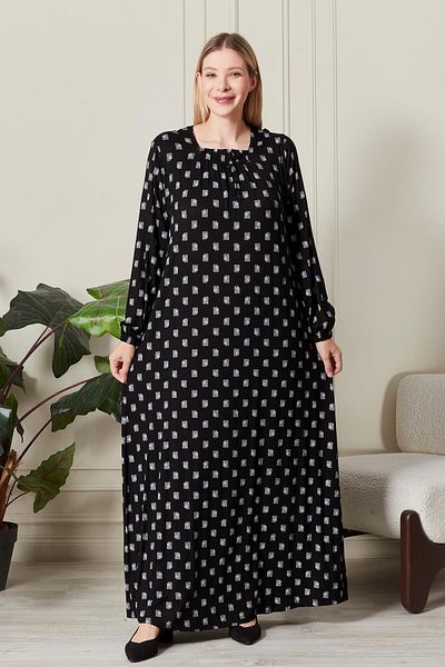 Ferace Women's Plus Size Square Neck Dress