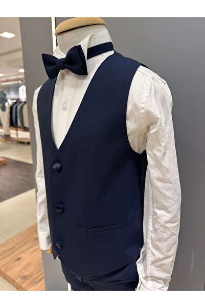 cemden Erkek Çocuk Lacivert Damatlık