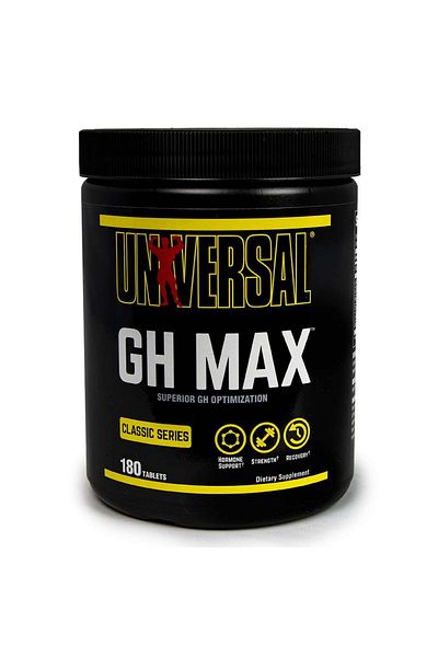 Universal Nutrition GH Max, 180 Tablets, Support and Enhance Growth Hormone