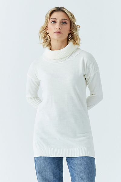 ModaPlaza Women's Degaje Collar Knitwear Sweater