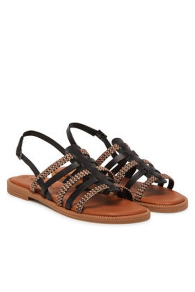 Tamaris Women's Sandals black TAMARIS-1-28104-44 098 BLACK COMB