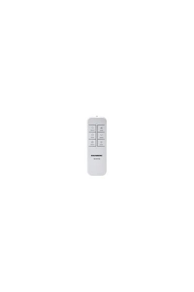 Hausberg Digital Tower Fan With Remote Control Hb-5957ab, 65w, 12 Speeds, Timer